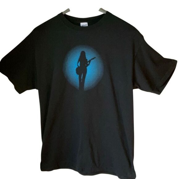 Sheryl Crow  at the Forum Black TShirt. Vintage, Rare! Graphic on front and back - Picture 1 of 7